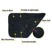 AFTER SEX TOWEL BLACK FROM BSWISH